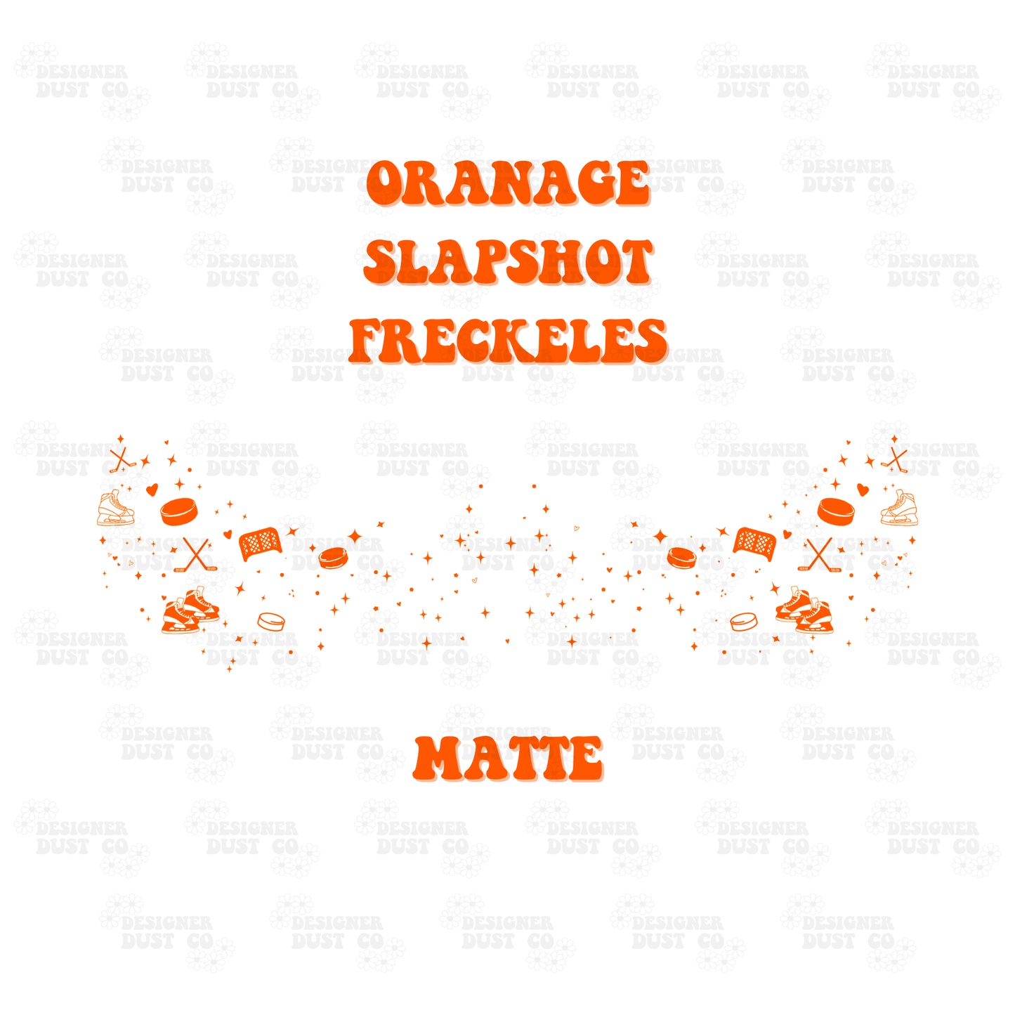 Orange Slapshot Freckles