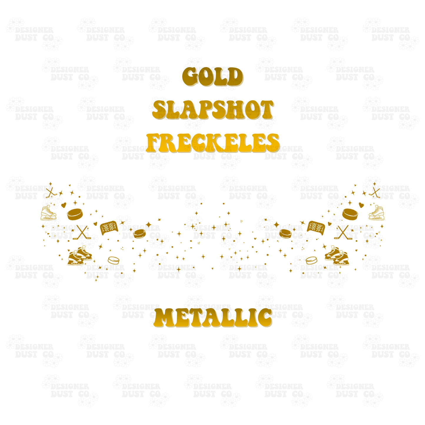 Gold Slapshot Freckles