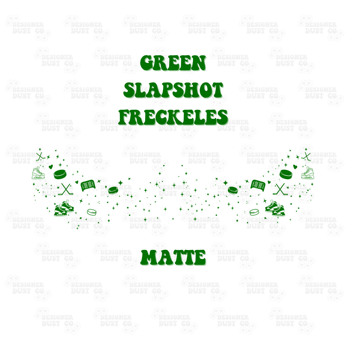 Green Slapshot Freckles