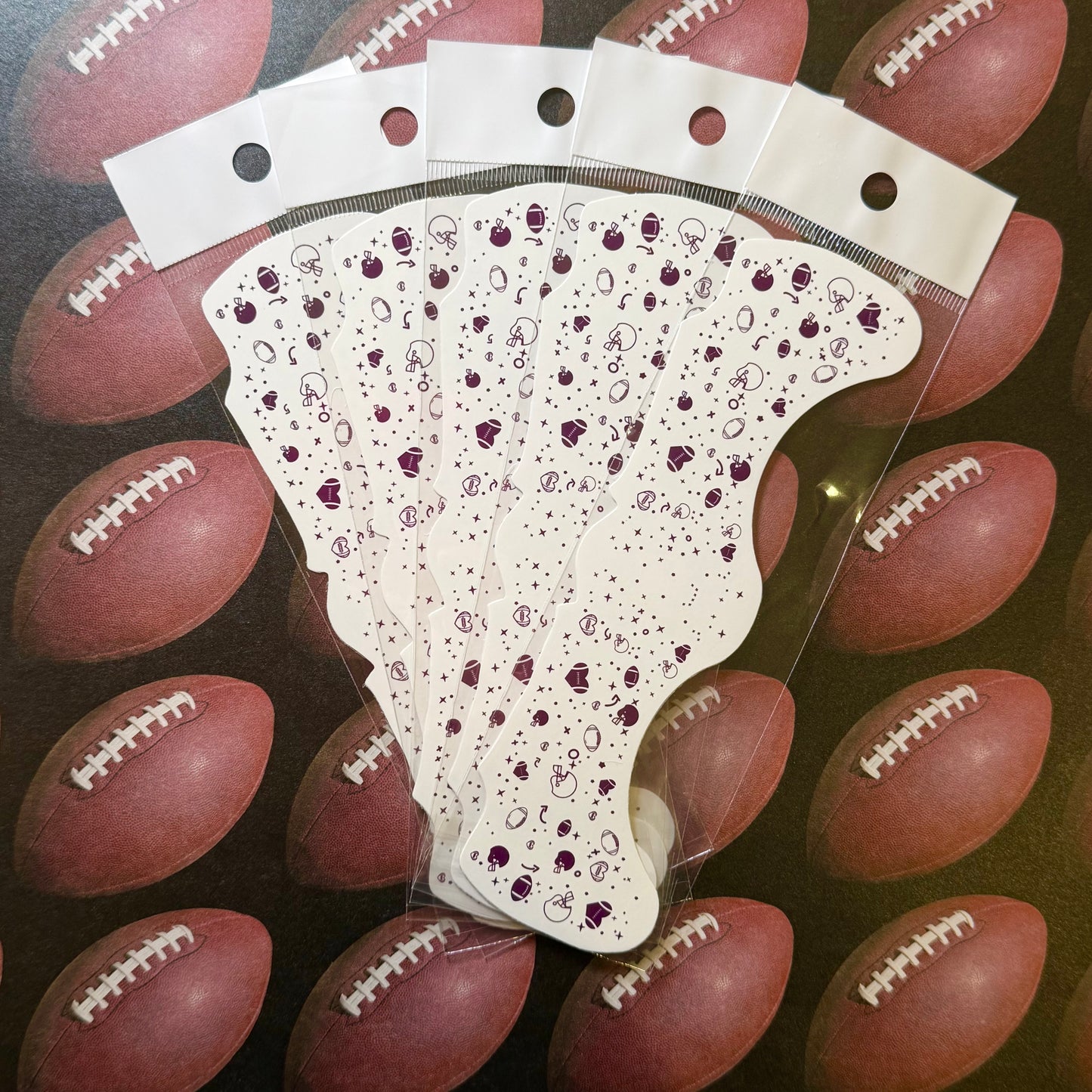 Purple Touchdown Freckles