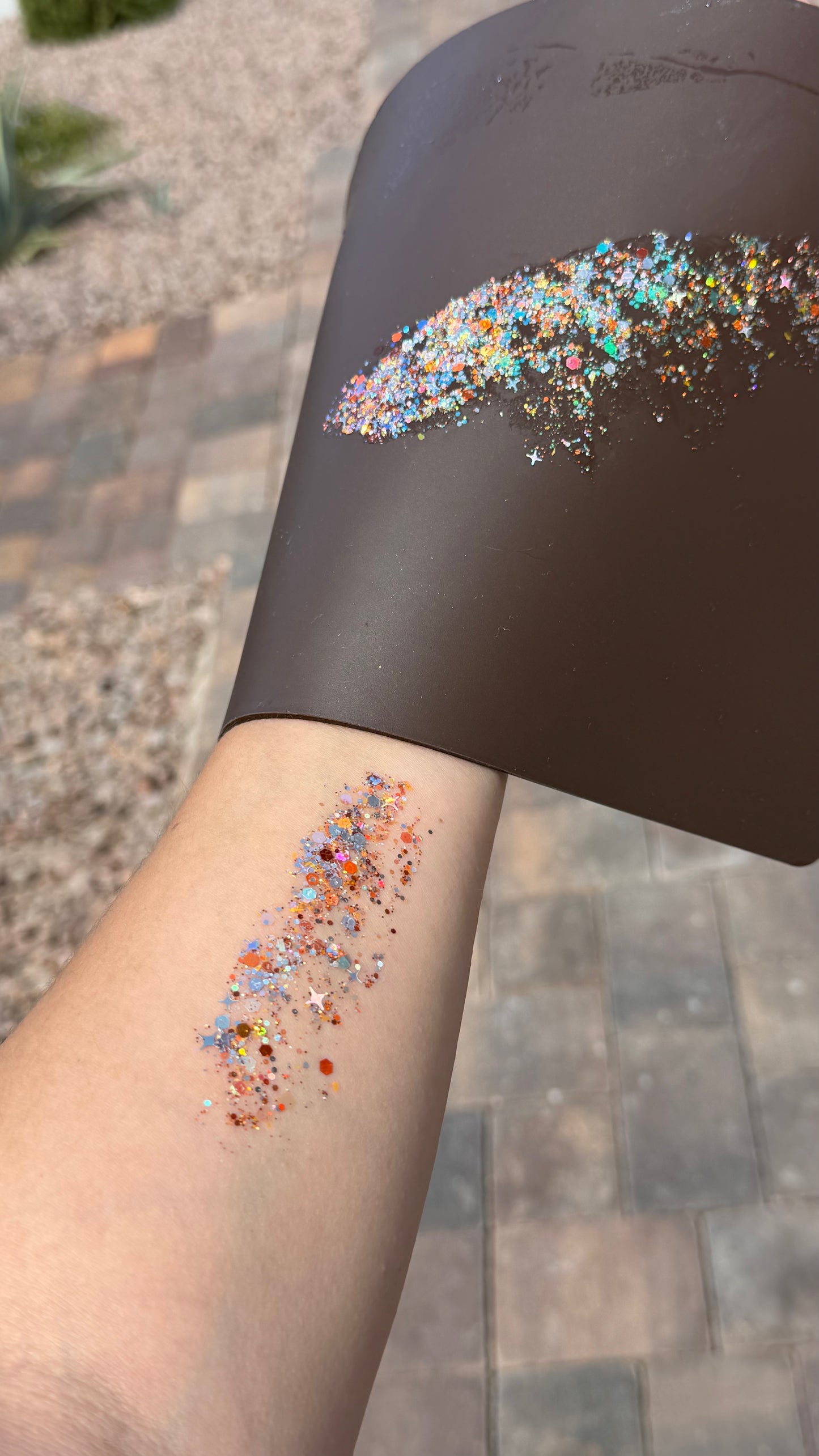 Custom Blended Glitter for Brandeis