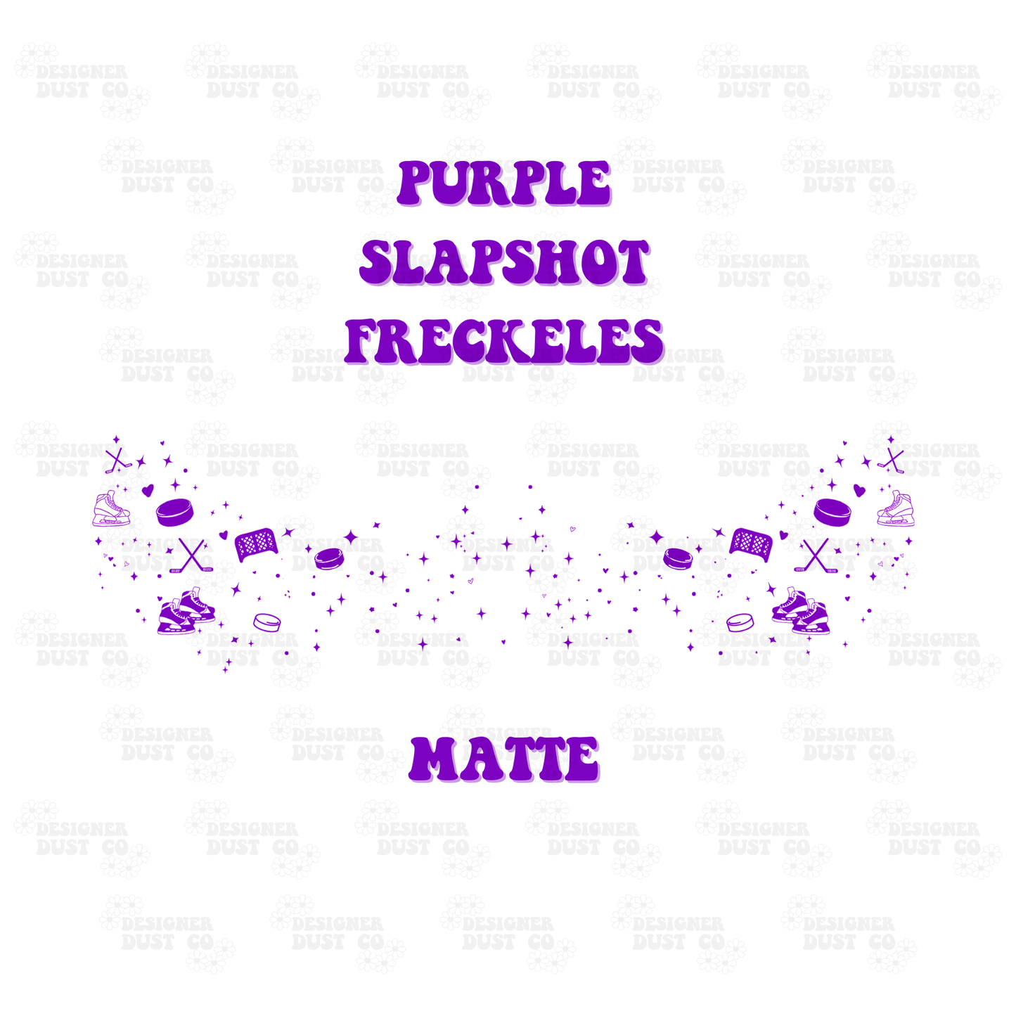 Purple Slapshot Freckles