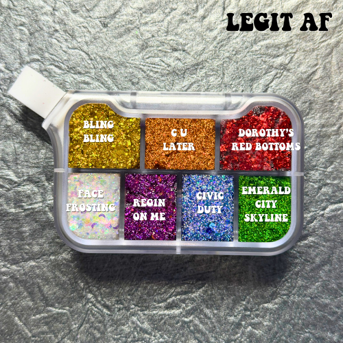 Face Sprinkle Pocket Pallet -7 Pan