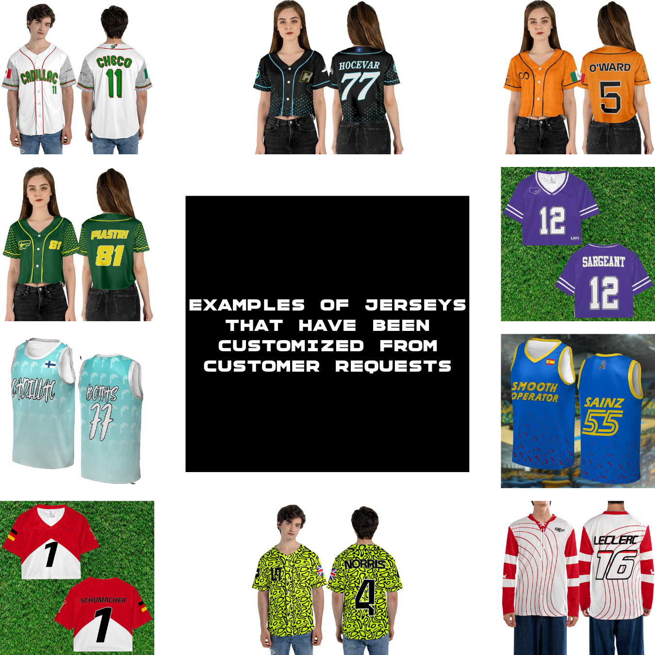 Custom Driver Hockey Jersey