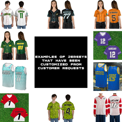 Custom Driver Hockey Jersey