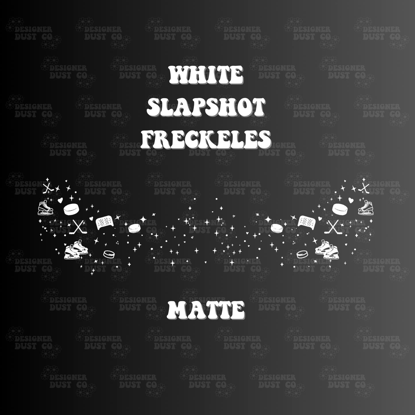 White Slapshot Freckles