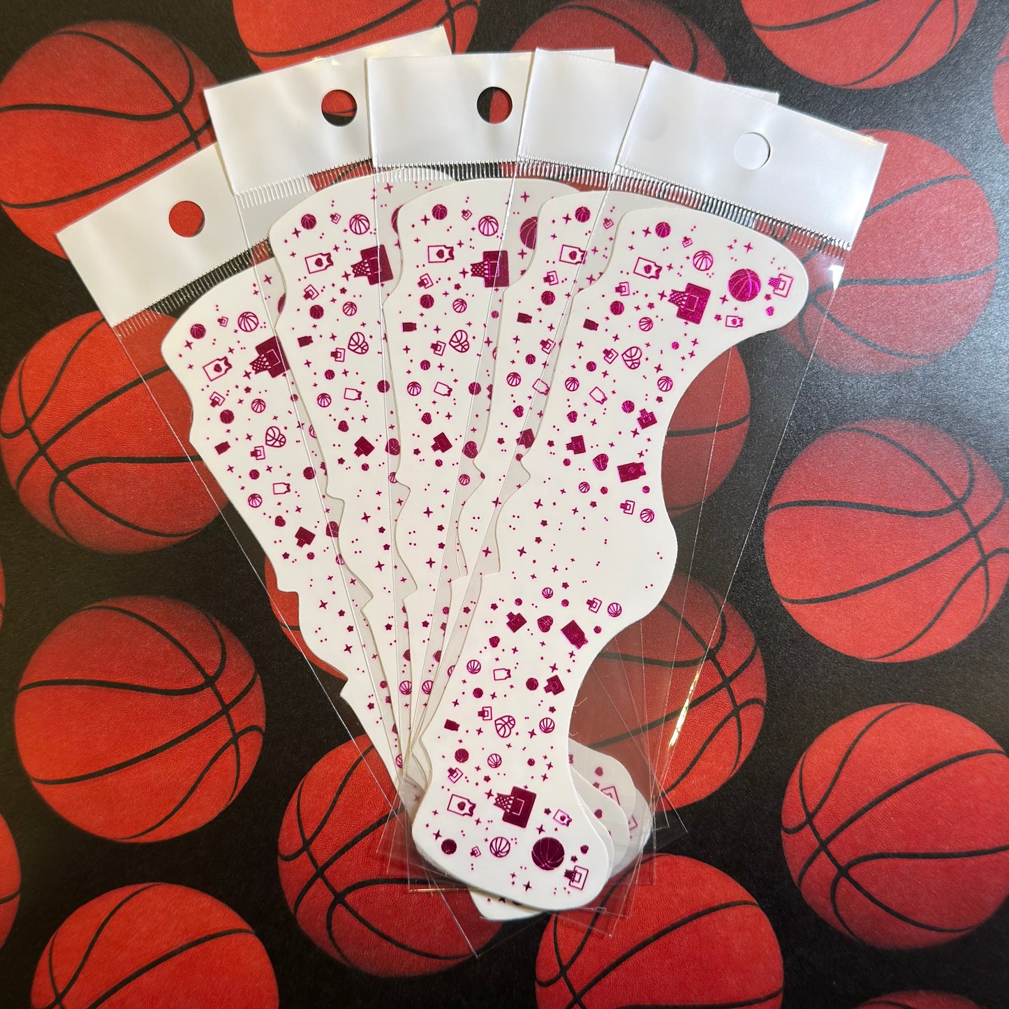 Metallic Pink Free Throw freckles
