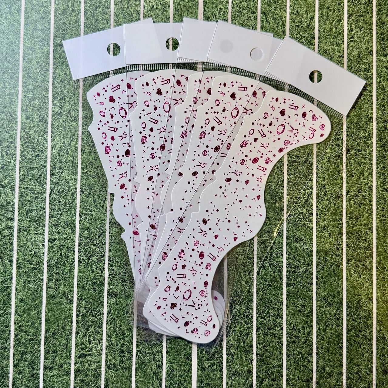 Metallic Pink Interception Freckles