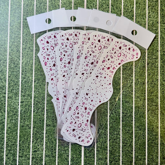 Metallic Pink Interception Freckles