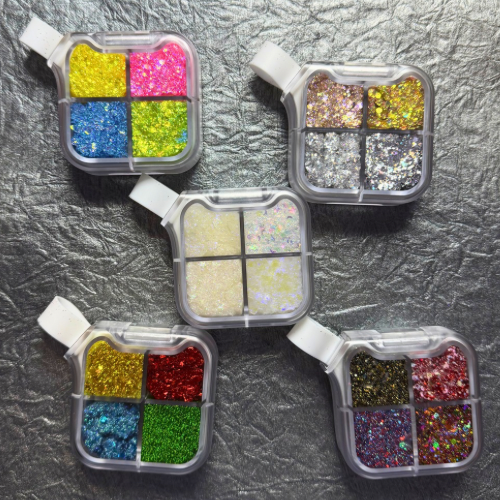 Face Sprinkle Pocket Pallet -4 Pan