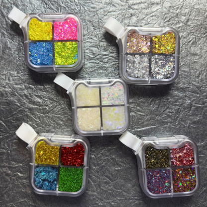 Face Sprinkle Pocket Pallet -4 Pan