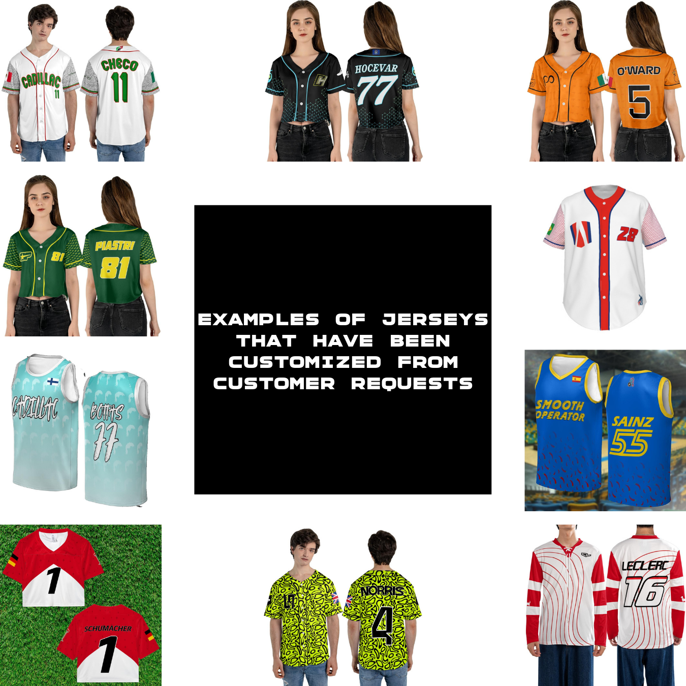 Custom Driver Football Jersey