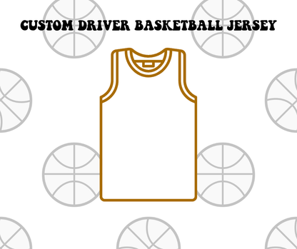Custom Driver Basketball Jersey
