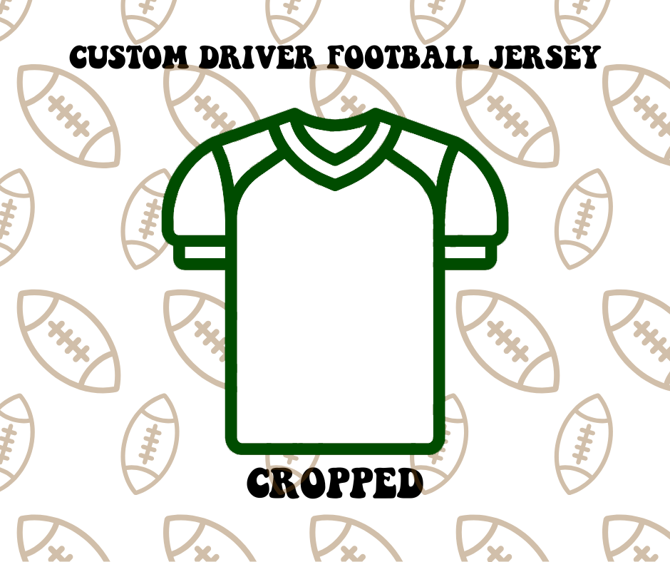 Custom Driver Cropped Football Jersey