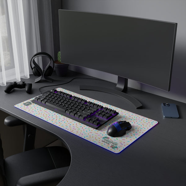 Sparkle On LED Gaming Mouse Pad